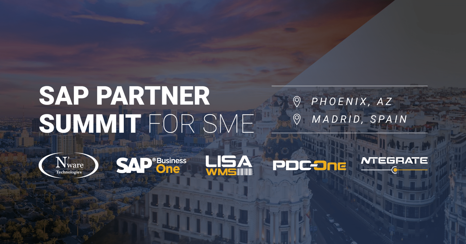 2024 SAP Partner summit for SME in Arizona & Spain LISA WMS